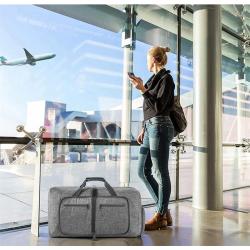 Custom Large Capacity Travel Bag Multifunctional Duffle Bag Foldable Fitness Sports Luggage Bag for Short Distance Travel