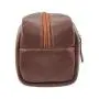 High capacity leather cosmetic travel bag makeup cosmetic pouch bag Travel Toiletry Bag
