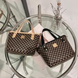 Good Selling Pu leather bucket women's tote bags messenger bags print shoulder mobile phone bags for Women