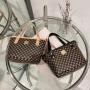 Good Selling Pu leather bucket women's tote bags messenger bags print shoulder mobile phone bags for Women