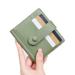 ZF254 Women New Fashionable PU RFID Anti-theft  Swipe Card Bag  Bank Card Document Wallet Money Clips