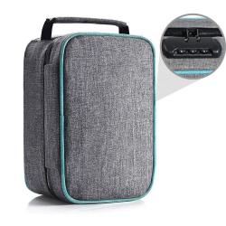 Lockable Smell Proof Case with Combination Lock Carbon Fiber Lining smell proof zip lock bag pouch case