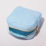 Wholesale Fashion Custom OEM Square Washable Travel Nylon Makeup Bag Pouch Zipper Toiletry Cosmetic Bag