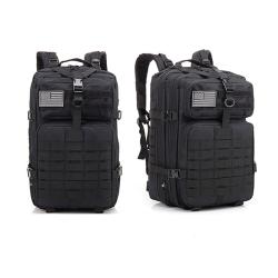 2024 Hot Sale Outdoor Adventure Backpack Durable Travel Hiking Bag Oxford Casual Sports Rucksack Survival Tactical Backpack