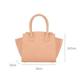 Guangzhou Wholesale Brand Soft Vegan Leather Pink Womens Hand Bags Custom Logo Bulk Buy Classy Elegant Female Ladies Handbags