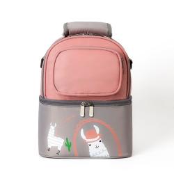 Hot Selling Custom Travel Diaper Bag Storage Cooler Mummy Baby Diaper Backpack Bag