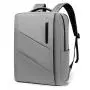 2024 New Business Laptop Case USB Charging Men's Backpack Business High end Solid Color Backpack