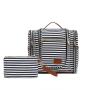 Fashion Design 2pcs/set Multi-functional waterproof canvas travel bag toiletry pouch with luggage strap custom logo Cosmetic bag