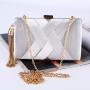 CCF22 New Fashion Dinner Tassel Pendant Evening Bag Large Capacity Dress Bag High Quality Wedding Handbag Lady Clutch Bag