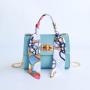 2022 New Fashion Retro Women's Bag Mini Silk Scarf Handbag Single Shoulder Messenger Bag For Ladies Fashion Women's Shoulder Bag