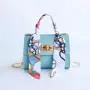 2022 New Fashion Retro Women's Bag Mini Silk Scarf Handbag Single Shoulder Messenger Bag For Ladies Fashion Women's Shoulder Bag
