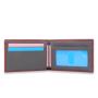 Custom Minimalist RFID Blocking Bifold Slim Genuine Leather Mens Wallet Manufacturer