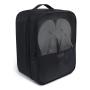Gelory Women Men Travel Gym Portable Shoe Storage Pouch Shoe Packing Cubes Shoe Bags with Trolley Handle Strap