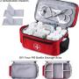 CY009 Medication Organizer Storage Home Outdoor Oxford Backpack Car Travel First Aid Kit Multi-Pocket Satchel Medical bag