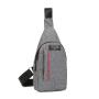 Multifunction Waterproof Cross Body Shoulder Sling Bag Custom Logo Anti Theft Mens Chest Bag