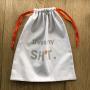 Soft Drawstring Cotton Hat Beret Packaging Bag Scarf Boot Storage Pouch