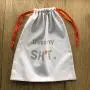 Soft Drawstring Cotton Hat Beret Packaging Bag Scarf Boot Storage Pouch