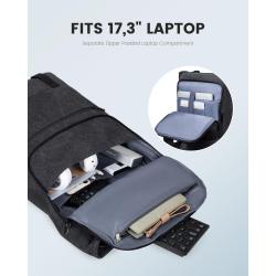 LOVEVOOK Back pack for Men Women Large Waterproof Laptop Backpack for 15.6 17 17.3 Inch Laptop Rolltop College Work Backpacks