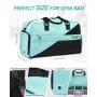 Discount Sale Large Capacity Waterproof 45L Sports Duffel Bag with Shoes Pocket Travel luggage Bags Weekender Overnight Handbags