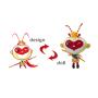 Cute Promotional Custom Fluffy Large Plush Toys for Graduation and Anniversary machine washable Stuffed Animals