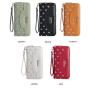 KBW700 Women Girls Long Wallet Fashion Girl Buckle Cross Wallet Horizontal Square Card Holder Handbag Coin Purse Zero Wallet