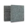 Eco-friendly Cork Slim Wallet for Men, RFID Safe Vegan Non Leather Bi-fold Cards Cash Front Pocket Money Clip Wallet