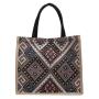 ZF033 Female New Fashion Canvas Tote Bag Ethnic Style Student Handbag ECO-friendly Travel Retro Polyester Cotton Shoulder Bag
