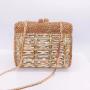 New diamond-encrusted dinner party bag Glass rhinestone dinner party clutch bag Rhinestone clutch purse evening bag