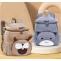 ZWY198 2024 New Cute Cartoon Animals Kids Bucket Backpack Wholesale Waterproof Small Schoolbag Daily Kindergarten Shoulder Bag