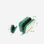 Factory Wholesale Ladies Handbags Women Luxury Pu Leather Bag Rectangle Crossbody Bag With Wide Strap