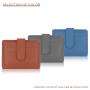 Slim Wallet Leather Bifold RFID Blocking Credit Card Holder Keychain Zipper Coin Pocket ID Window for Women Wallet