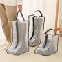 SN060 Custom Logo Shoe Storage Bag Foldable Travel Shoes Organizer Home Moisture-proof Dustproof Boots Shoes Storage Bag