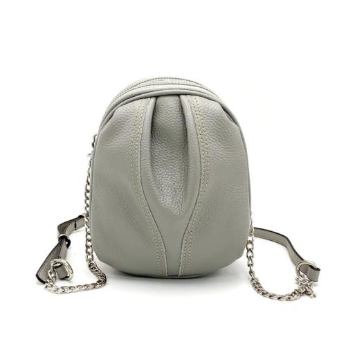 2024 Custom Genuine Leather Walnut Crossbody Bag For Women Luxury With Shoulder Chain
