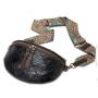 Small Women's Crossbody Bag Embossed Leather Splicing Should Bag For Girls