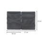 Custom business card holders leather slim card holder wallet carbon fiber mens card holder