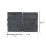 Custom business card holders leather slim card holder wallet carbon fiber mens card holder