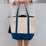 KBW565 Wholesale Customised Ladies Canvas Bags Women Large Capacity Tote Bags Students Travel Shopping Shoulder Bags