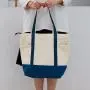 KBW565 Wholesale Customised Ladies Canvas Bags Women Large Capacity Tote Bags Students Travel Shopping Shoulder Bags