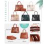 Susen Chrisbella 2022 Ladies Handbag Daily Hand Bags Fashion PU Leather tote women's bags designer leather bags