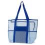 Grocery Produce For Gym Picnic Beach Lightweight Tote Shopping Bag Mesh Bag With Zipper