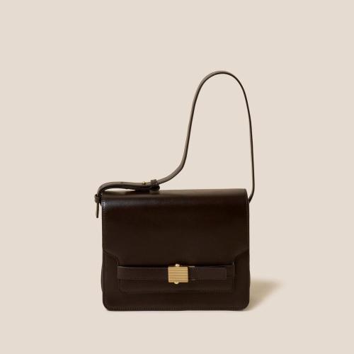 Custom Logo PU Leather Handbag Luxury Message Bag  Ladies Adjustable Shoulder Bag  For Women
