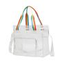 Waterproof swimming bag dry wet separate fitness bag large PVC transparent bag