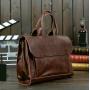 ZWY298 Wholesale Business Men Vintage PU Briefcase Hot Sale Waterproof Daily Shoulder Bag New Outdoor Work Travel Laptop Bag