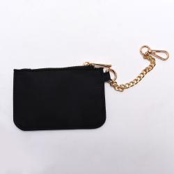 New Products Best Gift Idea Lady Lipstick Bag Keychain Women Nylon Waterproof Coin Pouch Custom ID Name Card Holders