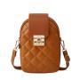 Hot Sale Women's PU Small Square Messenger Bag New Fashion Simple Single Shoulder Crossbody Phone Bags for Women Lady Purse