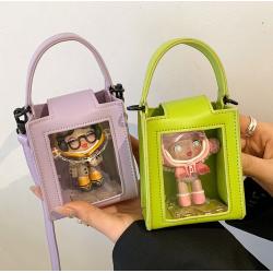 Fashionable Clear Shoulder Bag Designer Women Crossbody Purse Custom Ita Bag