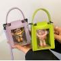 Fashionable Clear Shoulder Bag Designer Women Crossbody Purse Custom Ita Bag