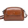 XL020 New Version Korean Reasonably Priced Genuine Leather Women's Shoulder Bag Popular Handcrafted Underarm Accessory Bag