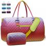 Factory Direct Sale Gradient Color Gym Bags Dry Wet Separated Gym Bags Women Fashion Sport Training Handbag Yoga Duffel Bag