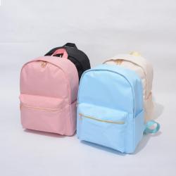 Low MOQ Stock Outdoor Custom Sports Lovely Women Men Kids Backpack School Bags Diaper Bags